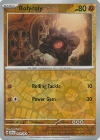 Rolycoly - 093/162 - Common Reverse Holo - Inglés