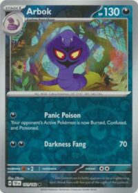 Arbok - 101/162 - Common Reverse Holo - Inglés