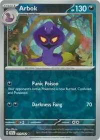 Arbok - 101/162 - Common Reverse Holo - Inglés