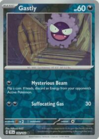 Gastly - 102/162 - Common Reverse Holo - Inglés