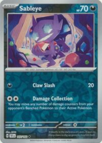 Sableye - 107/162 - Uncommon Reverse Holo - Inglés
