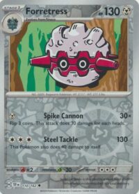 Forretress - 110/162 - Uncommon Reverse Holo - Inglés