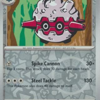 Forretress - 110/162 - Uncommon Reverse Holo - Inglés