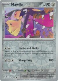 Mawile - 112/162 - Common Reverse Holo - Inglés