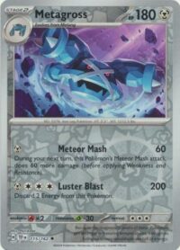 Metagross - 115/162 - Uncommon Reverse Holo - Inglés