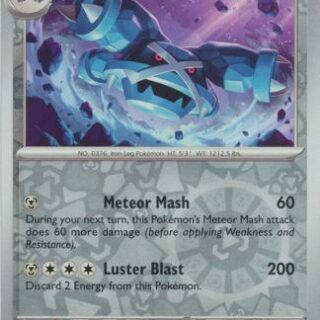 Metagross - 115/162 - Uncommon Reverse Holo - Inglés