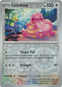 Lickitung - 124/162 - Common Reverse Holo - Inglés