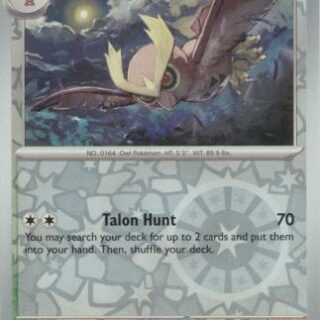 Noctowl - 127/162 - Common Reverse Holo - Inglés