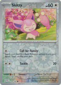 Skitty - 130/162 - Common Reverse Holo - Inglés