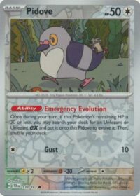 Pidove - 133/162 - Common Reverse Holo - Inglés