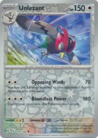 Unfezant - 135/162 - Uncommon Reverse Holo - Inglés
