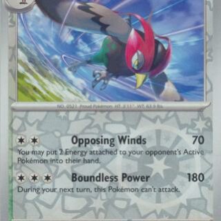 Unfezant - 135/162 - Uncommon Reverse Holo - Inglés