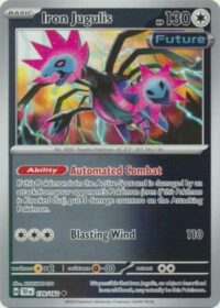Iron Jugulis - 139/162 - Uncommon Reverse Holo - Inglés