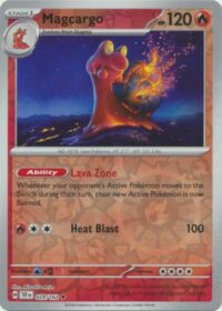 Magcargo - 029/162 - Holo Rare - Inglés