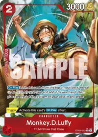 Monkey.D.Luffy (Alternate Art) - OP06-013 - R