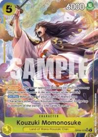 Kouzuki Momonosuke (Alternate Art) - OP06-107 - SR