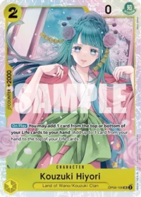Kouzuki Hiyori - OP06-106 - SR