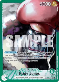 Hody Jones (020) Alternate Art - OP06-020 - L