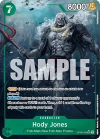 Hody Jones (035) (Alternate Art) - OP06-035 - SR