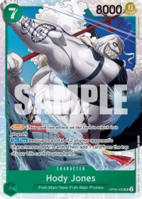Hody Jones (035) - OP06-035 - SR