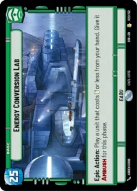 Energy Conversion Lab - 022/252 - Rare - inglés