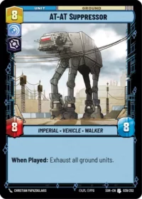 AT-AT Suppressor - 039/252 - Uncommon - inglés (foil)