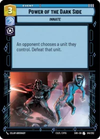 Power of the Dark Side - 041/252 - Uncommon - inglés
