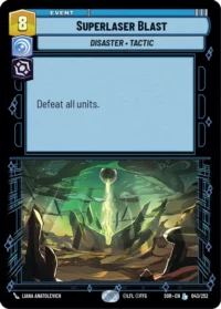 Superlaser Blast - 043/252 - Legendary - Inglés (Foil)