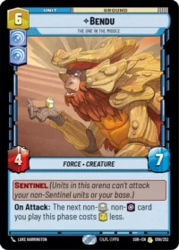 Bendu - The One in the Middle - 056/252 - Rare - inglés