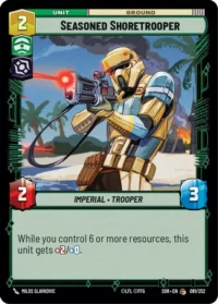Seasoned Shoretrooper - 081/252 - Common - inglés