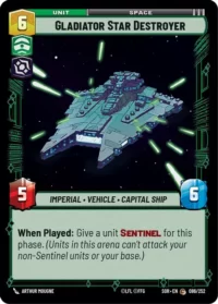 Gladiator Star Destroyer - 086/252 - Common - inglés