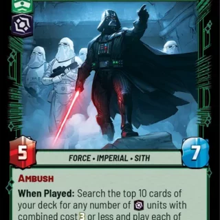 Darth Vader - Commanding the First Legion - 087/252 - Legendary - Inglés