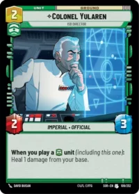 Colonel Yularen - ISB Director - 109/252 - Uncommon - inglés (foil)