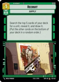 Recruit - 123/252 - Common - inglés