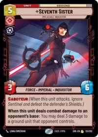 Seventh Sister - Implacable Inquisitor - 133/252 - Rare - Inglés
