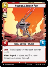 Guerilla Attack Pod - 148/252 - Common - inglés (Foil)