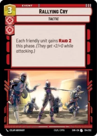 Rallying Cry - 154/252 - Uncommon - inglés (foil)