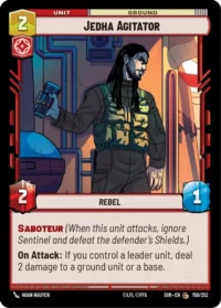 Jedha Agitator - 158/252 - Common - inglés (foil)