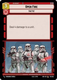 Open Fire - 172/252 - Common - inglés