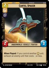 Cartel Spacer - 178/252 - Uncommon - inglés
