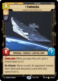 Chimaera - Flagship of the Seventh Fleet - 185/252 - Rare - inglés