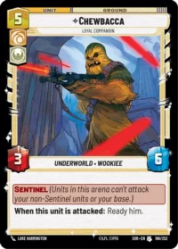 Chewbacca - Loyal Companion - 196/252 - Uncommon - inglés