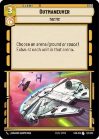 Outmaneuver (Hyperspace) - 483 - Uncommon - inglés