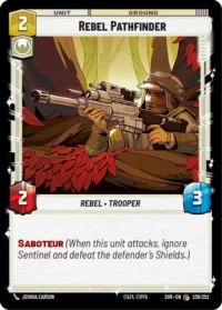 Rebel Pathfinder - 239/252 - Common - inglés (foil)
