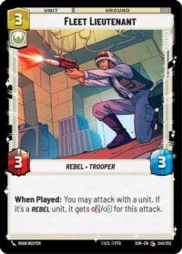 Fleet Lieutenant - 240/252 - Common - inglés