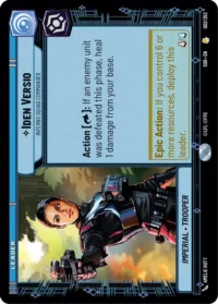 Iden Versio - Inferno Squad Commander - 002/252 - Rare - Español