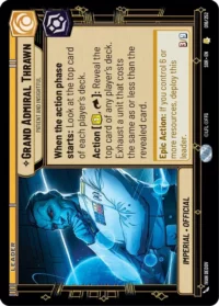 Grand Admiral Thrawn - Patient and Insightful - 016/252 - Rare - Español