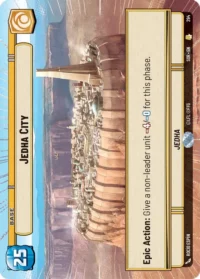 Jedha City (Hyperspace) - 294 - Rare - inglés