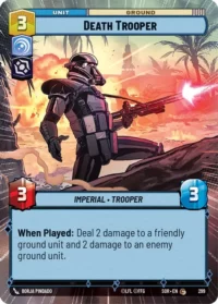 Death Trooper (Hyperspace Foil) - 299 - Common - inglés