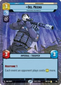 Del Meeko - Providing Overwatch (Hyperspace) - 300 - Rare- inglés (Foil)